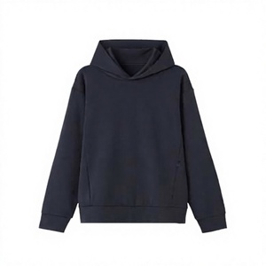 Hoodie unisexe épais 350g coupe ample et oversize pour l'hiver, personnalisable avec logo pour homme - Product Image 2