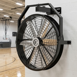 <strong>BICHEN</strong> 1.2m Industrial Wall Mounted Fan PMSM Motor Large Air Volume Oscillating Fan for Factory Warehouse Gym - Product Image 4