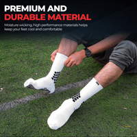 Chaussettes de sport personnalisées pour le football, antidérapantes, avec grip, pour la course à pied, chaussettes de football personnalisées, chaussettes de football avec grip