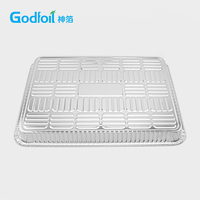Großpackung Einweg-Aluminiumfolienbehälter für Gewerbeküchen, Buffets und Servierplatten