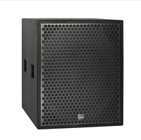 Caisson de basses de haute qualité de 18 pouces pour système de sonorisation Line Array Double SUB Q18 aimant néodyme impédance 8ohm ventes d'usine directes