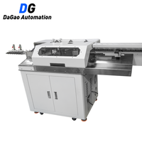 Machine automatique de soudure et de torsion de câbles plats gainés DG-ST225, avec fonctions de coupe, dénudage et trempage