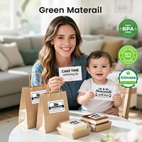 Rouleau d'étiquettes thermiques 4"x3" pour autocollants de logo de qualité commerciale pour entreprises personnalisées - Étiquettes d'expédition avec 500 pièces