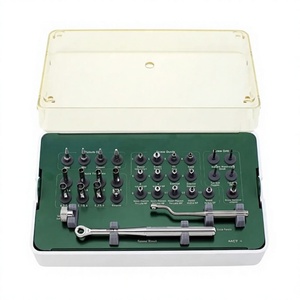 Kit de Extracción de Implantes Dentales, Instrumentos de Extracción de Implantes de Acero Inoxidable Reutilizables, Herramienta de Recuperación de Tornillos, Juego de Herramientas de Cirugía Oral - Product Image 2