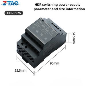 DR-60W 110V/220V <span class=keywords><strong>24V</strong></span> <span class=keywords><strong>DC</strong></span> 산업용 딘 레일 전원 공급 장치 60W <span class=keywords><strong>24V</strong></span> 2.5A 24 볼트 AC/<span class=keywords><strong>DC</strong></span> SMPS 딘 레일 스위칭 전원 공급 장치 - Product Image 5