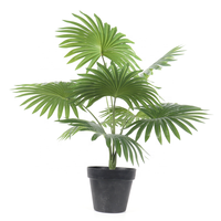 68CM Künstliche Mini kleine Palme Bonsai grüne künstliche Palmen pflanzen