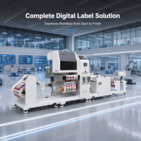 Printer Inkjet Otomatis dengan Penggulung Roll-to-Roll untuk Mencetak Tanggal Produksi dan Nomor Lot pada Label Film Efisiensi Tinggi