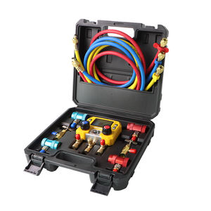 ชุดเกจแมนิโฟลด์ดิจิตอลยานยนต์ MG-10C เครื่องวัดความดันเครื่องมือเครื่องปรับอากาศ R134a รถยนต์ - Product Image 3