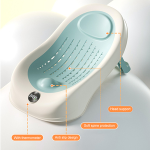 Seggiolino da Bagno per Neonati Portatile e Pieghevole, Cuscino di Supporto Antiscivolo Sicuro e Confortevole per Doccia e Vasca - Product Image 3