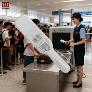 MAIDUN MD-701F fabrika doğrudan fiyat yüksek hassasiyet 8-Inch taşınabilir şarj edilebilir el <span class=keywords><strong>Metal</strong></span> dedektörü güvenlik - Product Image 2