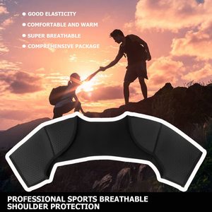 Attelle d'épaule double réglable et respirante, support de protection sportif pour les épaules - Product Image 6