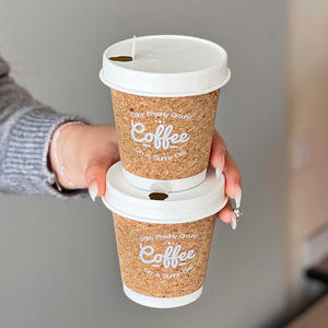 Vasos de Papel Reciclado Biodegradables, Personalizados con Impresión, de Pared Simple/Doble, Aptos <span class=keywords><strong>para</strong></span> Alimentos, con Colores y Logotipo Personalizados <span class=keywords><strong>para</strong></span> Café <span class=keywords><strong>para</strong></span> <span class=keywords><strong>Llevar</strong></span> - Product Image 1