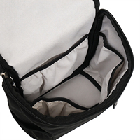 Sac à dos Oxford minimaliste à fermeture éclair large, plusieurs poches, léger, pour usage quotidien, pour adolescente, étudiante, logo personnalisé