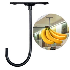 Gancho de plátano debajo del Gabinete Colgador de plátano de metal debajo del gancho del Gabinete Madura Plátanos debajo del Gabinete para colgar fresco - Product Image 2