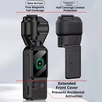 Funda Protectora Magnética de Plástico Premium con Protección de Pantalla y Lente, Anti-Caídas, para DJI OSMO Pocket 4