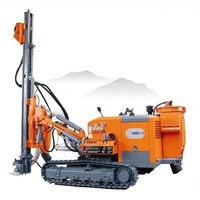 Machine de forage rotative diesel haute pression pour micropiles et forage de roche, profondeur maximale 50 m