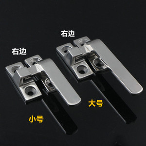 Manija Giratoria Xin Jieliang de Acero Inoxidable de 80-100 mm, Estilo Moderno y Simple, Acabado Brillante, para Puerta de Gabinete - Product Image 2