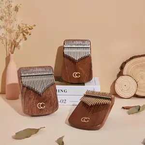 High-End-U-Form Platte 17/21 Tasten Cega Kalimba Con Precio Barato Daumen Klavier zu verkaufen