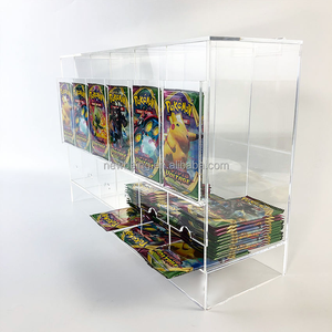 Présentoir de Game Boy étanche en acrylique transparent Distributeur de paquet de rappel en acrylique pour présentoir de carte de jeu - Product Image 1