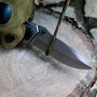 Couteau pliant tactique multifonctionnel Yeehand personnalisable OEM avec lame en acier 3cr13 et manche en titane pour le camping
