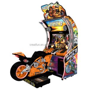 Machine de jeu d'arcade de course de moto amusante avec écran LCD HD de 47 pouces, fonctionnant à 3 pièces, Super Bike - Product Image 2