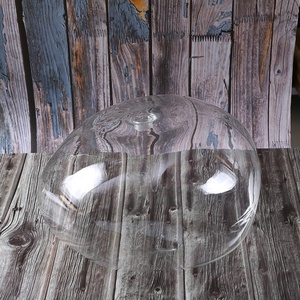 Không thường xuyên hình học thủy tinh đèn bóng râm với bên trong vít mở trang trí kính Chụp đèn với sỏi hình dạng G9 vít răng - Product Image 4