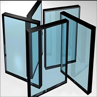 Unité de verre isolant creux rectangulaire de haute qualité à transmission lumineuse élevée, épaisseur 10mm-38mm, pour mur-rideau et bâtiment industriel