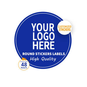 Pegatinas de vinilo personalizadas, pegatinas troqueladas para marca, acabado mate/brillante, etiquetas ecológicas impermeables resistentes a los rayos UV - Product Image 1