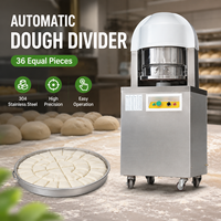 Diviseuse automatique de pâte 36 portions, équipement de boulangerie en acier inoxydable, machine à portionner la pâte pour pain, brioches et pizzas