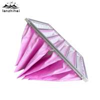 Filter Pembersih Udara Kelas F7 Baru - Ramah Lingkungan, Serat Buatan, Rangka Aluminium, Tekanan Rendah