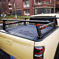 Barre transversale de chargement arrière en alliage d'aluminium robuste pour benne de pick-up F150, porte-bagages pour accessoires de camping tout-terrain