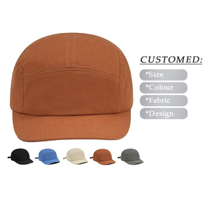 Gorras y sombreros con logotipo Hombres Sombrero de 5 paneles no estructurado Fabricante Deportes Gorras al aire libre Sombreros de campamento unisex para hombre y mujer - Product Image 2