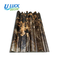 Vente flash : Revêtement mural décoratif moderne en WPC, imperméable, classique, excellent pour une utilisation en intérieur, ignifuge pour les murs d'hôtel