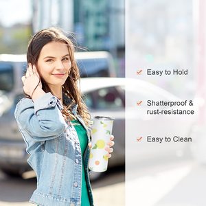 Sublimation Tumblers Blank 20 OZ Straight Skinny Tumbler with Straw Stainless Steel Double Layer Insulated Mug Travel Tumblers - Product Image 4