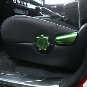 LUMA Factory Wholesale 3PCS Multi Color ABS Seat Adjustment Knob Button Cover Trim for 2016-2023 Pickup Truck - Product Image 5