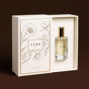 Custom Logo Design Recyclable Luxury Perfume Textured Finish Art Paper UV Coated Recyclable Packaging - Product Image 3