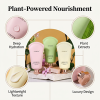 Lot de 3 Crèmes Mains Hydratantes OEM Florales et Fruitées Nourrissantes 50g Format Voyage Mini Vente en Gros Soins de la Peau