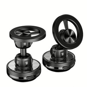 Solar Magnetic <b>Holder</b> Central <b>Control</b> Screen Car Dashboard Phone <b>Holder</b> Folding and Rotating Mobile Phone Bracket - Product Image 1