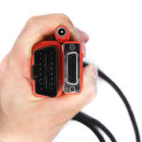 Cable de prueba principal DTS de 3 filas DB15 a OBD2 de 16 pines para herramienta de diagnóstico de camiones pesados J1939 Diesel ECU OEM