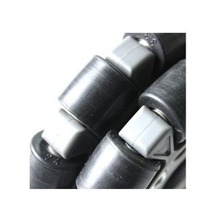 Roda Direcional Omni de Nylon-Borracha Dupla de 100mm 14041 - Product Image 3