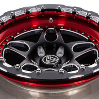 Jantes forgées sur mesure XINLAI 1 pièce 15 16 18 20 22 pouces Beadlock 5x114.3 5x130 6x139.7 pour C8 C10 Benz BMW Drag Wheels