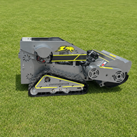 Tondeuse robotisée RC Engineering 1000 mm à essence, sur chenilles, télécommandée, zéro-turn, pour pentes, certifiée CE EPA Euro 5, haute performance