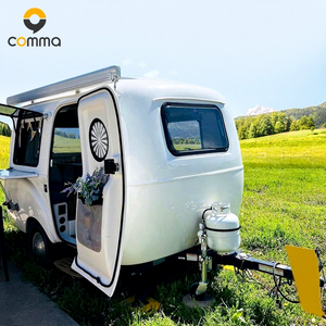 OTR Caravan Trailer bicicleta anfibia Camper moderno Camper Camp <span class=keywords><strong>Autocaravanas</strong></span> con nevera - Product Image 1
