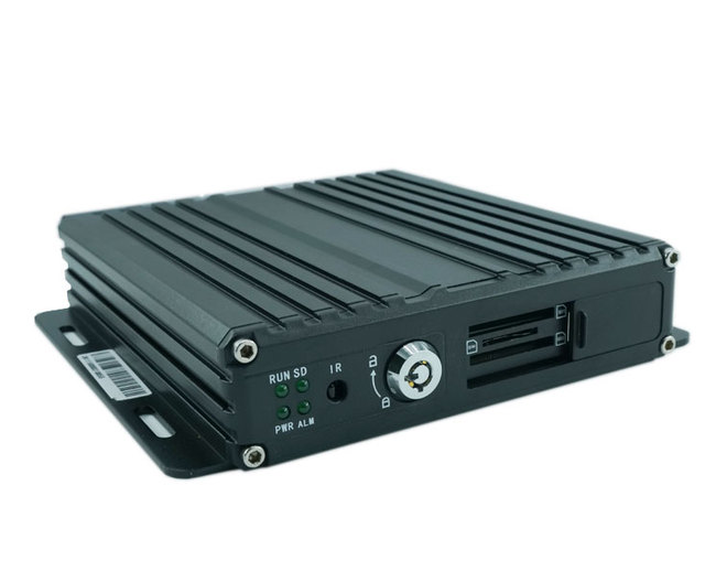 High Quality 720P 4-Channel Mobile DVR SD Card Car Video Recorder with GPS