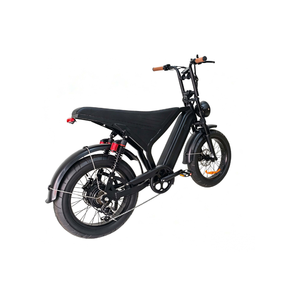 Vélo électrique à pneus larges, cadre en aluminium, 250W, freins à disque hydrauliques avant et arrière, batterie au lithium, moteur à moyeu arrière, suspension JUNFU GT20 - Product Image 1