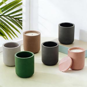 Factory Direct Private Label Ceramic <b>Scented</b> <b>Candle</b> Gift Jars Eco-Friendly Handmade Thanksgiving Christmas Wedding Gift Set - Product Image 1