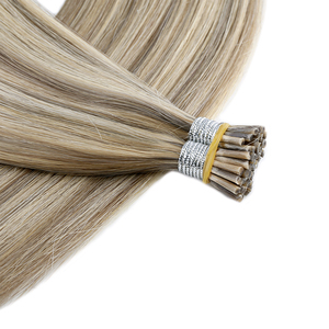 Extensions de cheveux humains pré-collées K.SWIGS, 100% cheveux vierges Remy, pointe en kératine, sans perte de cheveux, couleur naturelle, pour salon. - Product Image 2