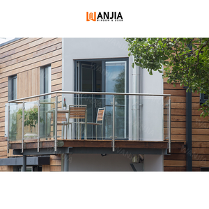 Appartement villa escaliers <span class=keywords><strong>garde</strong></span>-<span class=keywords><strong>corps</strong></span> en verre intérieur en acier inoxydable <span class=keywords><strong>garde</strong></span>-<span class=keywords><strong>corps</strong></span> en verre sans cadre <span class=keywords><strong>garde</strong></span>-<span class=keywords><strong>corps</strong></span> en verre main courante - Product Image 4