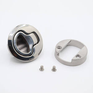 الفولاذ المقاوم للصدأ قارب كام سحب خزانة دافق قفل رفع فلوش جبل مقبض سطح السفينة الثقيلة حلقة سلام جبل المزالج الفتحة البحرية - Product Image 6