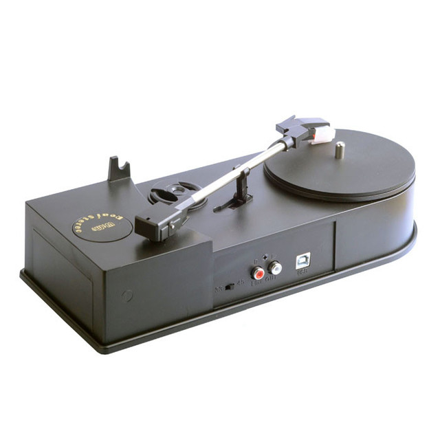 USB Turntable/Vinyl Turntables Audio Player, Support Turntable Convert LP Record to MP3 Function
